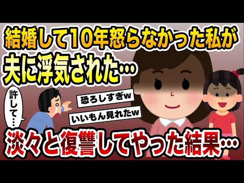 エネ夫と結婚して10年1度も怒らなかった温厚な私が浮気された→親子で淡々と制裁した結果www【2ch修羅場スレ・ゆっくり解説】