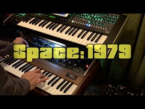 Space:1979 - Moog Minimoog Model D, Roland System-8 and SE-02