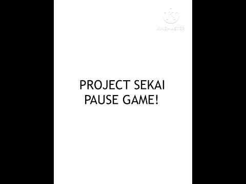 OMGANOTHER PJSK PAUSE GAME?! #projectsekai #projectsekaicolorfulstage #colorfulstage #pjsk