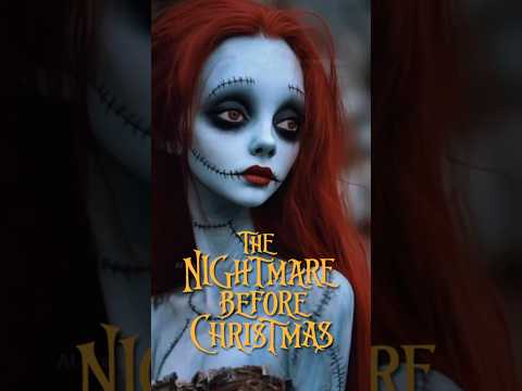 Nightmare before Christmas as live action #nightmarebeforechristmas  #timburton #liveaction