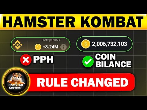 HAMSTER KOMBAT Announced 👀 Tokenomics 📌 PPH will not important