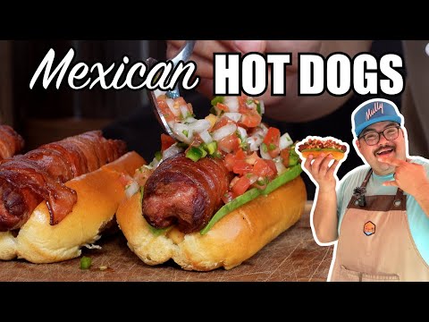 The BEST Mexican Hot Dog Recipe OF ALL TIME!