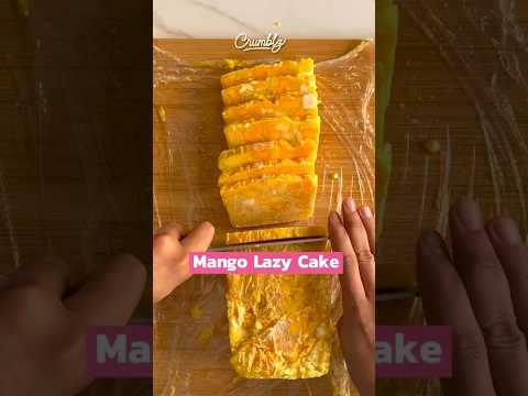 How to Make #Mango Lazy #Cake : The Easiest No-Bake #Dessert ! 😍