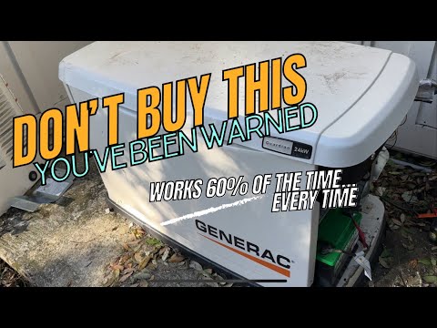 Don’t Buy The Generac Whole House Generator | Certainly Never Trust It | This Video Will Help People