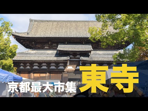 GoSunbody｜快來挖寶！京都東寺的弘法市集