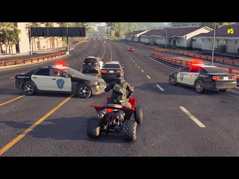 Five Star Police Chase | Watch Dogs 2 Gameplay #5