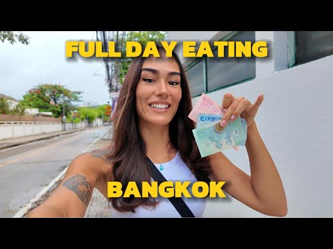 Full Day Of Eating For $5 US Dollars in Bangkok Thailand | Delicious and Cheap Food