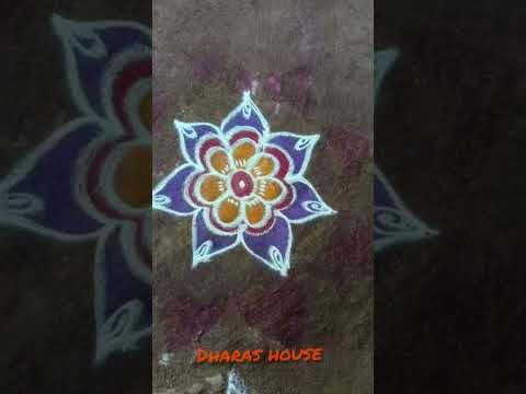 thai madha special rangoli||friday rangoli||#shorts