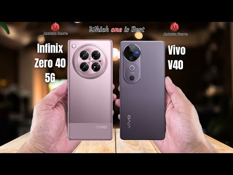 Infinix Zero 40 5G vs Vivo V40  Full comparison ⚡Which one is Best