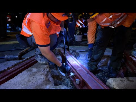 輕鐵路軌更新工程  Light Rail Track Renewal Works