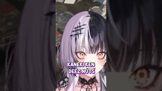 Shiori Novella Kaneki Ken Deez Nuts #shorts #holoadvent #vtuber #hololive #clips #viral #onlyup