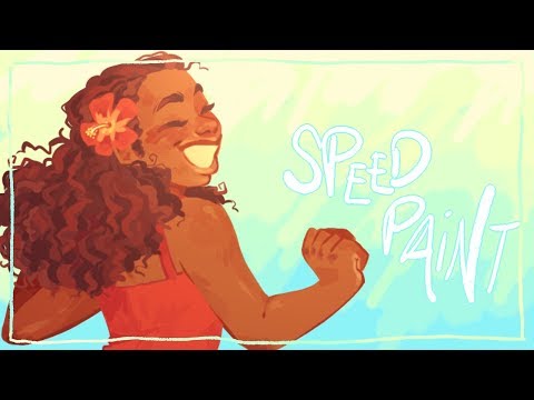 Ti Moune (Once On This Island) | Speedpaint