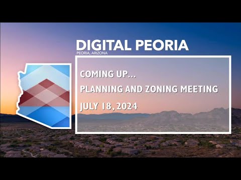 Planning and Zoning Meeting 7.18.24