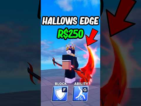 BUYING HALLOWS EDGE in Roblox Blade Ball..