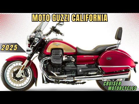 2025 Moto Guzzi California | Best New Cruiser Touring Motorcycles for Senior Riders!