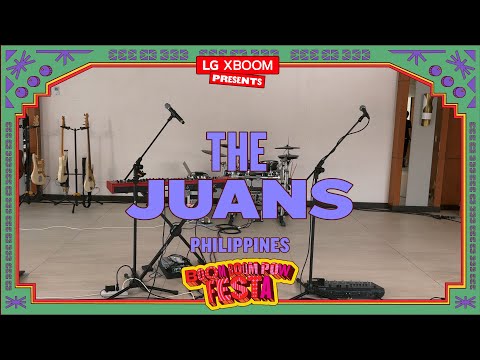 LG XBOOM speakers the artists used : The Best Bluetooth speaker - The Juans (Philippines) | LG