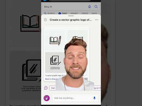 Make a Logo Fast Using Bing Chat! #logodesign #AI #bingchat #logoideas #marketing #marketingstrategy