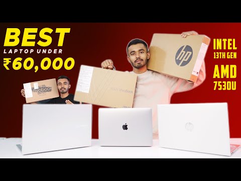 Best Laptop Under 60000⚡Top 5 Best Laptops Under 60000 in 2023 ⚡ for Gaming / Students / Coding