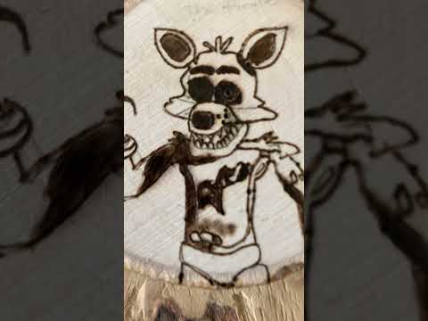 Foxy the Pirate Woodburn (Five Nights at Freddy’s)