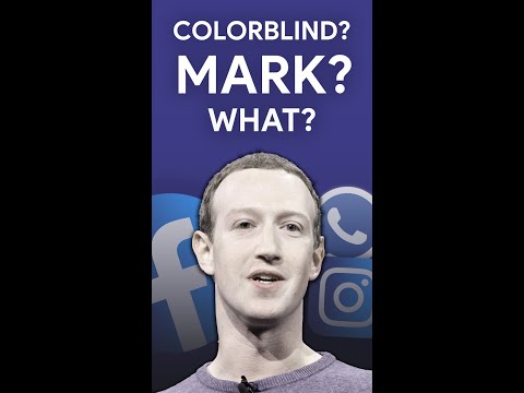 Why FACEBOOK is Blue?