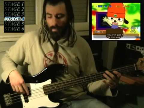 Parappa The Rapper Medley (Bass Cover)