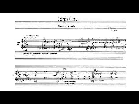 Maurice Ohana - Piano Concerto