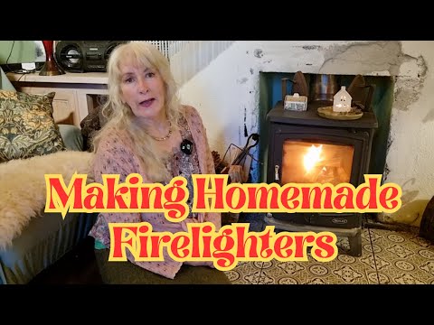 Making Homemade Firelighters