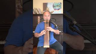 Curly Walnut Triple Drone Flute in G# 432hz, NAF Tuning