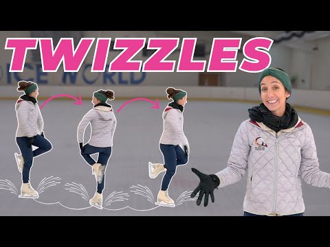 How To Start Twizzling On The Ice - Figure Skating Twizzles