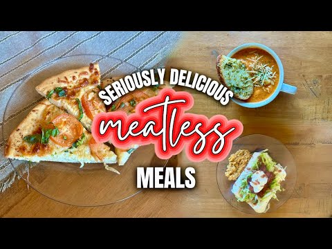 3 Amazing Meatless Meals | No Meat Dinners for the Family | What's for Dinner | MEL COOP