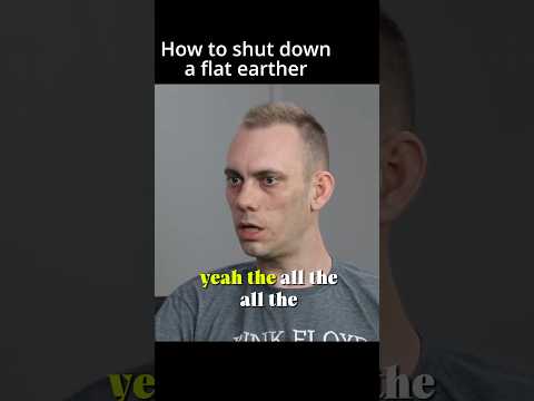 How to shut down a flat earther #flatearth #conspiracy #lahwf