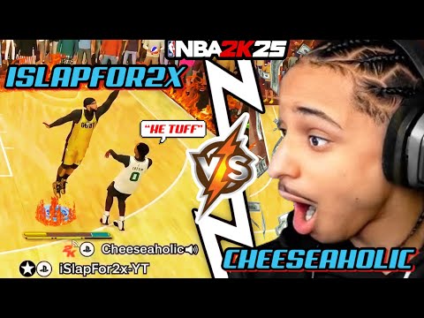 I GOT MATCHED UP AGAINST CHEESEAHOLIC IN NBA2K25