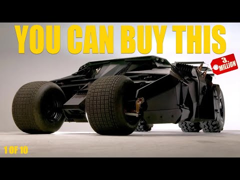 The Ultimate Tumbler: Warner Bros. Offers Limited-Edition Replicas of Batman’s Iconic Batmobile