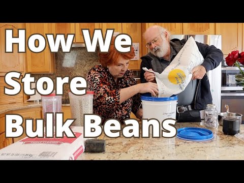 How We Store Bulk Beans