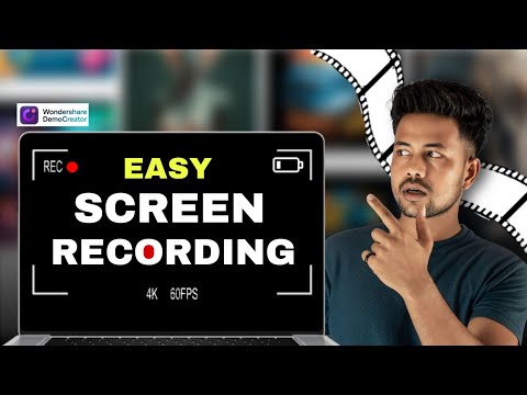 How to Screen Record on Pc for Youtube Video ⚡️ | Screen recording videos Like pro 2024