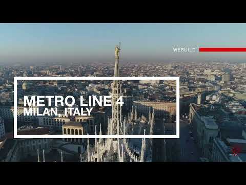 Metro Line 4 Milan, Italy - Webuild