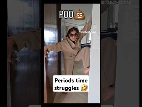 #Varalakshmi Sharathkumar funny video on periods 🤣  #shorts #ytshortsindia #ytshorts #telugu #tamil