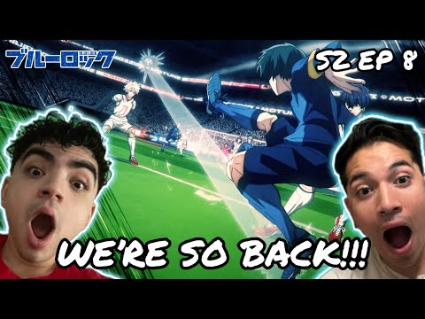 RIN SCORES!!! | BLUE LOCK SEASON 2 EPISODE 8 REACTION