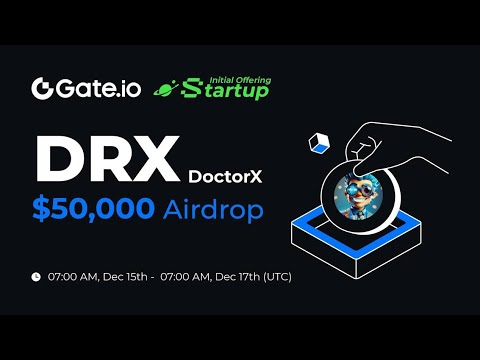 DRX is officially landing on gate_io | DRX pre-market trading starts on gate_io | Listing | $DRX!