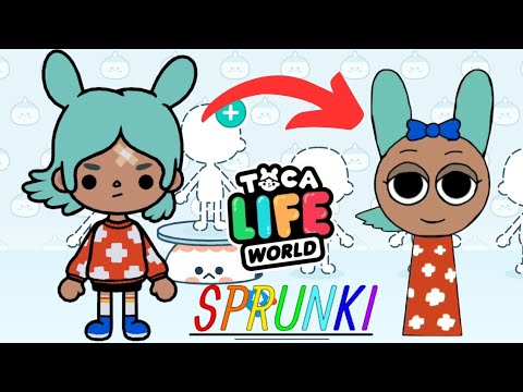 SPRUNKI: RITA in TOCA BOCA / incredibox - sprunki mix: fun time