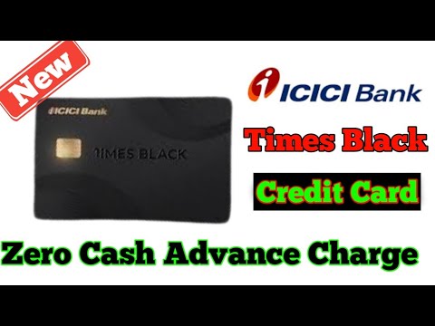 Icici Bank Premium Time Black Credit Card Lunch soon | Cash Withdrawal Free