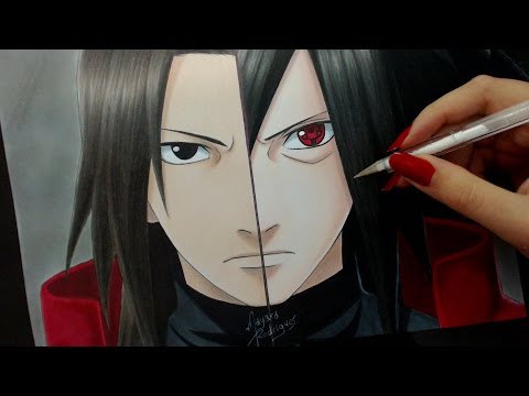 Speed Drawing - Hashirama | Madara (Naruto)