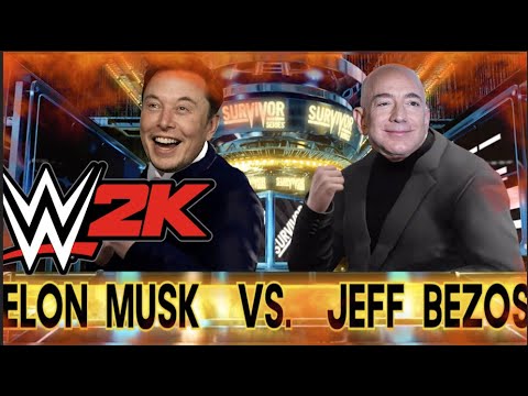 Elon Musk vs Jeff Bezos WWE