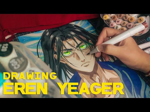 Drawing Eren Jaeger - ATTACK ON TITAN FINAL SEASON