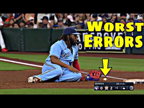 Worst Errors In Baseball