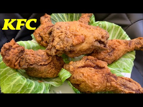 #Snacks|| Best & Easy Crispy KFC fried chicken at home|| Fast food||😋నోరూరించే #KFC చికెన్ 😋