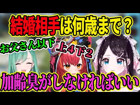 理想の結婚相手について話す3人【花芽なずな/八雲べに/猫汰つな】