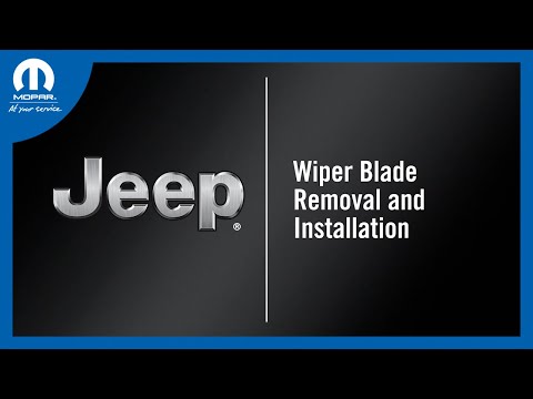 Wiper Blade Removal and Installation | How To | 2024 Jeep Grand Cherokee L