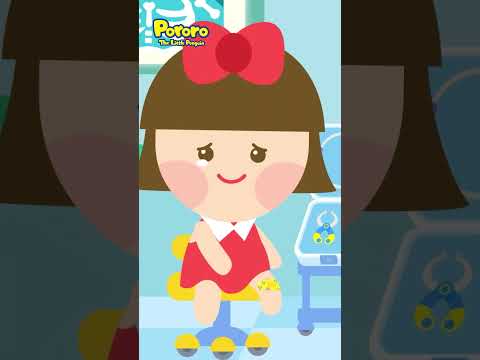 Hospital Play Song🚑 | I caught a cold #pororo #shorts #hospital