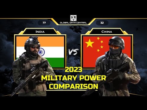 India vs China military power comparison 2023 I China vs India military power 2023